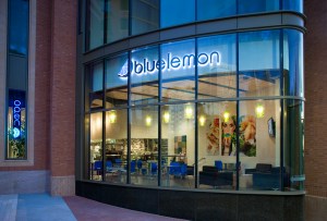 Views of the Blue Lemon Bistro, down town Salt Lake City