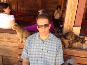 Jason hangin' with his BFF's Malaria and Cholera.